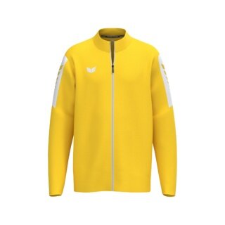 Erima Sport-Trainingsjacke Intro (strapazierfähig, mit Reißverschlusstaschen) gelb Herren