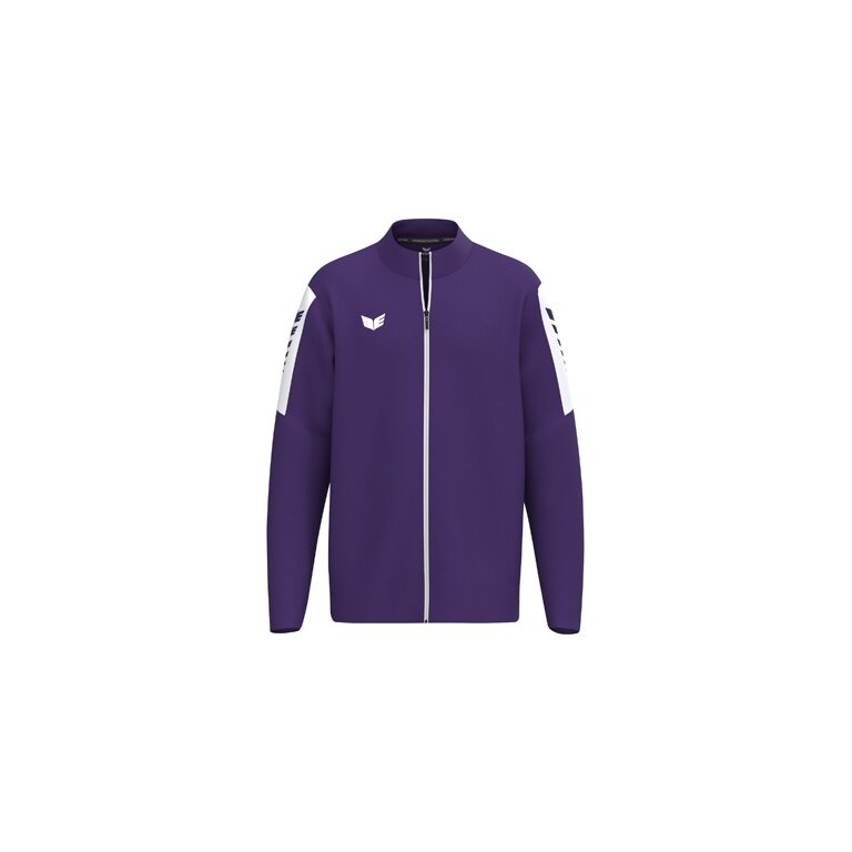 Erima Sport-Trainingsjacke Intro (strapazierfähig, mit Reißverschlusstaschen) violet Herren