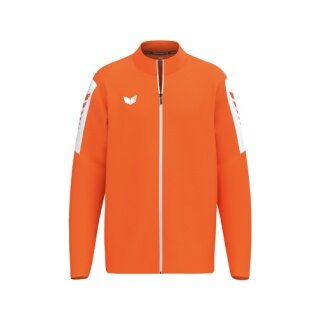 Erima Sport-Trainingsjacke Intro (strapazierfähig, mit Reißverschlusstaschen) orange Herren