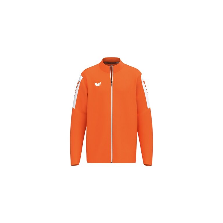 Erima Sport-Trainingsjacke Intro (strapazierfähig, mit Reißverschlusstaschen) orange Jungen