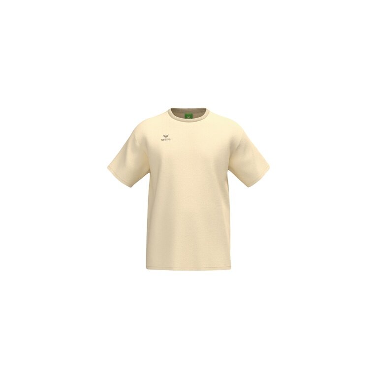 Erima Sport-Tshirt CMPT (100% Baumwolle, hoher Tragekomfort) beige Herren