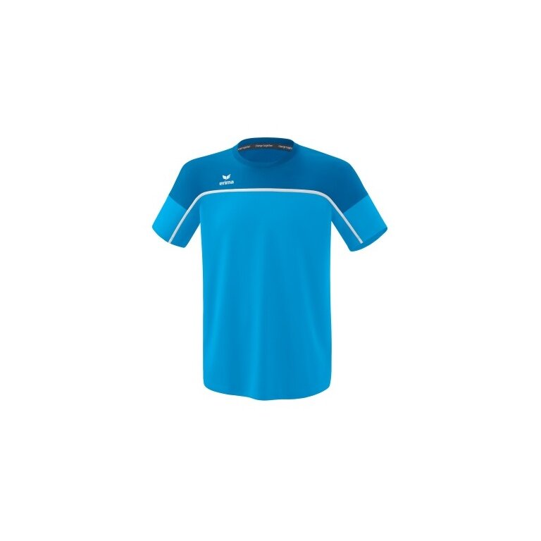 Erima Sport-Tshirt Change (100% rec. Polyester, leicht, schnelltrocknend) curacaoblau Herren