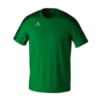 Erima Sport-Tshirt Evo Star (100% rec. Polyester, leicht) smaragdgrün/pine Kinder