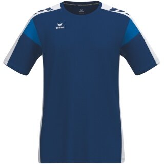 Erima Sport-Tshirt Function Celebrate 125 (leicht, schnelltrocknend) navyblau/weiss Herren