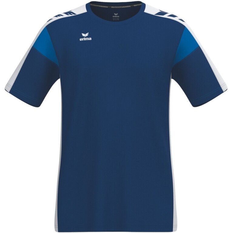 Erima Sport-Tshirt Function Celebrate 125 (leicht, schnelltrocknend) navyblau/weiss Herren