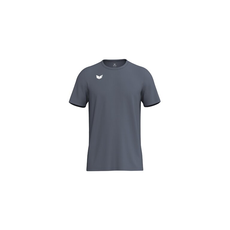 Erima Sport-Tshirt Intro Function (100% rec. Polyester, leicht, schnelltrocknend) dunkelgrau Herren
