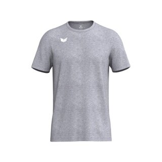 Erima Sport-Tshirt Intro Function (100% rec. Polyester, leicht, schnelltrocknend) melangegrau Herren