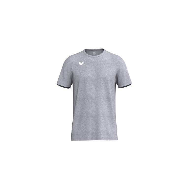 Erima Sport-Tshirt Intro Function (100% rec. Polyester, leicht, schnelltrocknend) melangegrau Herren