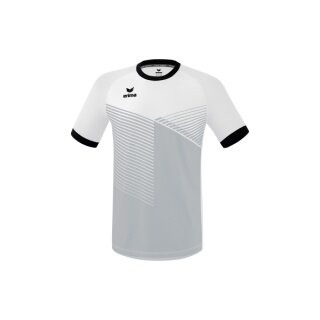 Erima Sport-Tshirt Mantua Trikot (100% Polyester, strapazierfähig) weiss/schwarz Herren