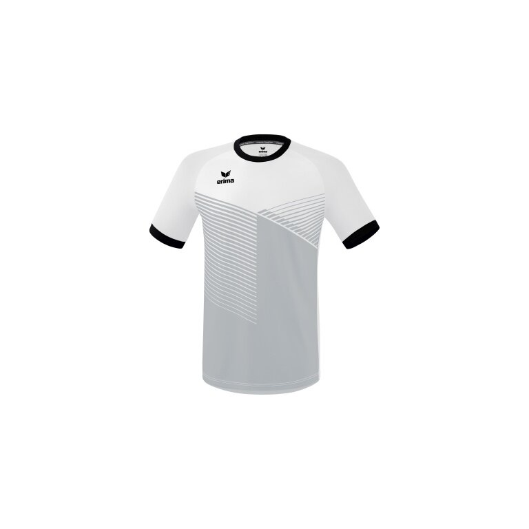 Erima Sport-Tshirt Mantua Trikot (100% Polyester, strapazierfähig) weiss/schwarz Herren