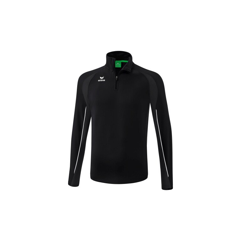 Erima Sport-Langarmshirt Liga Star Trainingstop (strapazierfähig Funktionsmaterial, Stehkragen) schwarz Herren