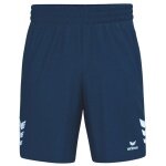 Erima Sporthose Celebrate 125 Short (100% Polyester, elastischer Bund mit Kordelzug) kurz navyblau Herren