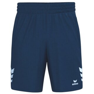 Erima Sporthose Celebrate 125 Short (100% Polyester, elastischer Bund mit Kordelzug) kurz navyblau Herren