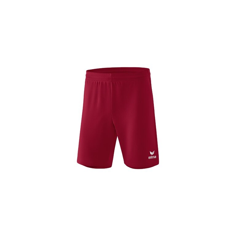 Erima Sporthose Rio 2.0 Short (100% Polyester, leicht, elastich Material) kurz bordeauxrot Herren