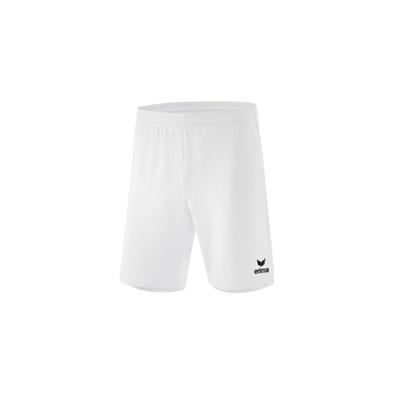 Erima Sporthose Rio 2.0 Short (100% Polyester, leicht, elastich Material) kurz weiss Herren