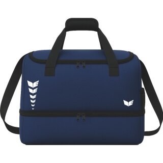 Erima Sporttasche Intro mit Bodenfach (Größe L - 81 Liter) navyblau 60x33x41cm