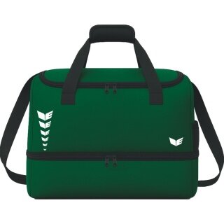 Erima Sporttasche Intro mit Bodenfach (Größe L - 81 Liter) smaragdgrün 60x33x41cm