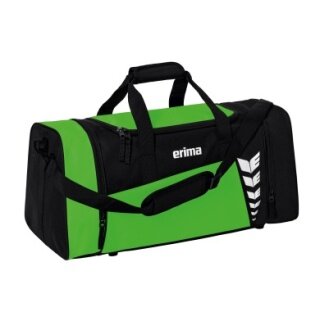 Erima Sporttasche Six Wings (Größe M - 49,5 Liter) hellgrün/schwarz 61x29x28cm