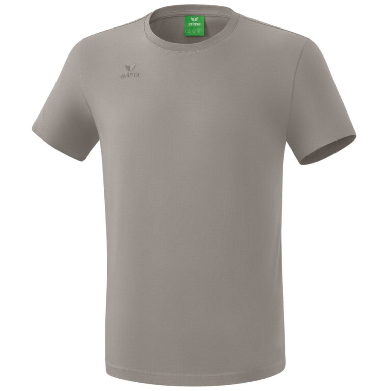 Erima Sport-Tshirt Teamsport (100% Baumwolle, atmungsaktiv) dunkelgrau Herren