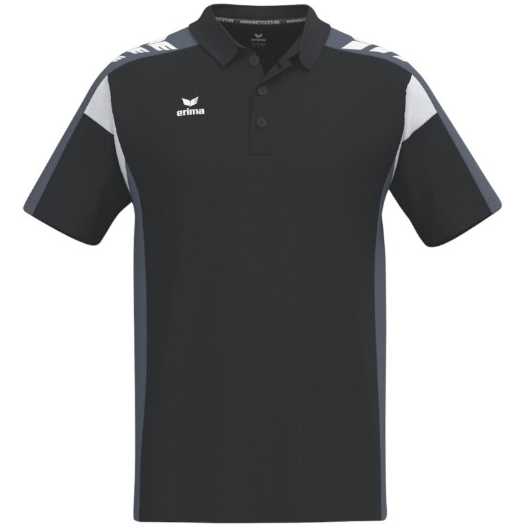 Erima Tennis-Polo Celebrate 125 Function (100% rec. Polyester, schnelltrocknend) schwarz Herren