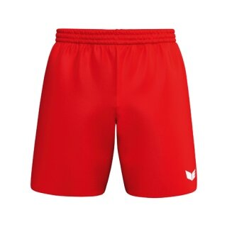 Erima Trainingshose Calcutta (100% Polyester, elastisches Material) kurz rot Herren