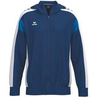 Erima Trainingsjacke Celebrate 125 mit Kapuze (atmungsaktiv, 100% Polyester) navyblau/weiss Herren
