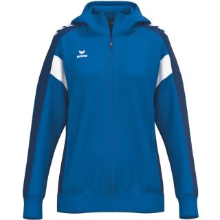 Erima Trainingsjacke Celebrate 125 mit Kapuze (atmungsaktiv, 100% Polyester) royalblau Damen
