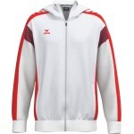 Erima Trainingsjacke Celebrate 125 mit Kapuze (atmungsaktiv, 100% Polyester) weiss/rot Herren