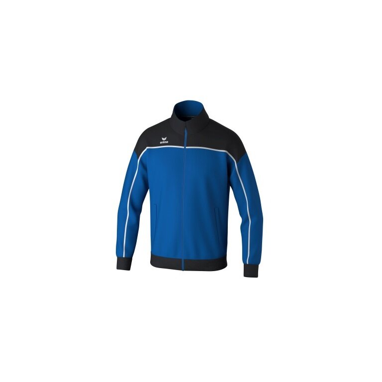 Erima Trainingsjacke Change (rec. Polyester, hoher Tragekomfort) royalblau/schwarz/weiss Jungen