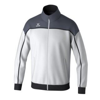 Erima Trainingsjacke Change (rec. Polyester, hoher Tragekomfort) weiss/grau/schwarz Herren
