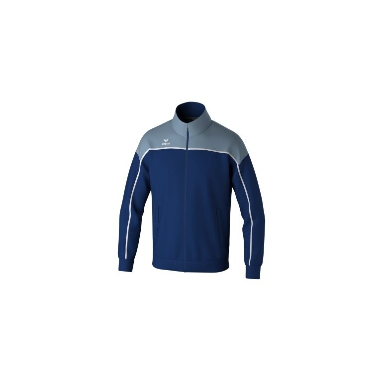 Erima Trainingsjacke Change (rec. Polyester, hoher Tragekomfort) navyblau/denimblau/weiss Herren