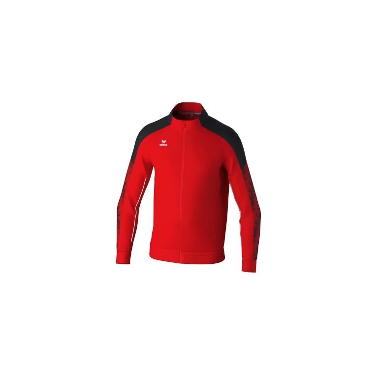 Erima Trainingsjacke Evo Star (Stehkragen, strapazierfähig) rot/schwarz Herren