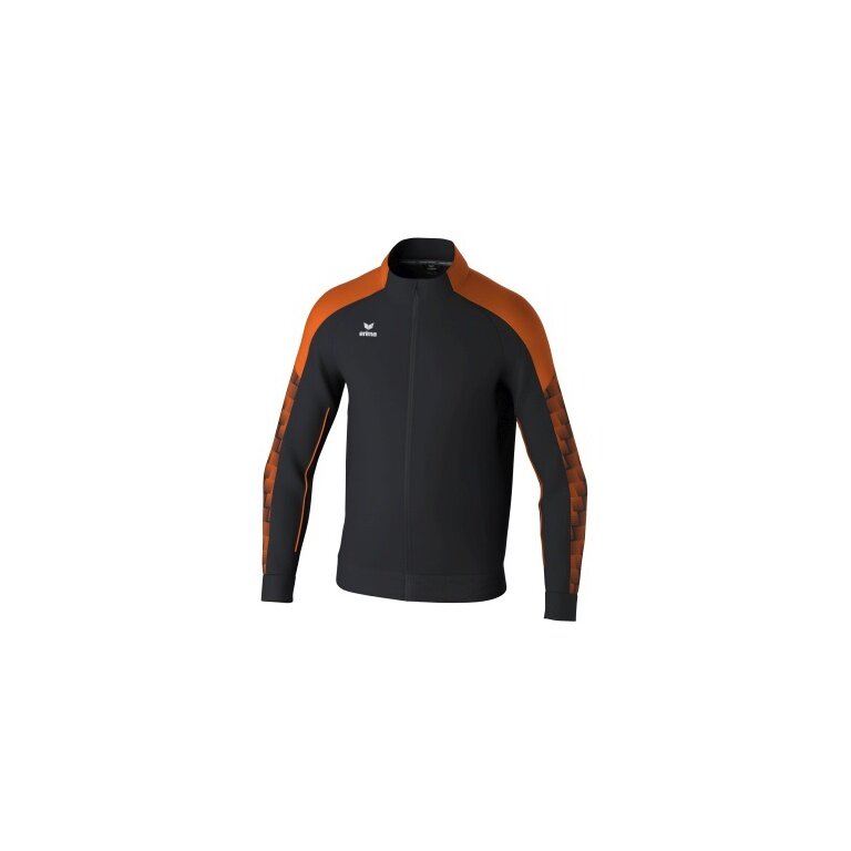 Erima Trainingsjacke Evo Star (Stehkragen, strapazierfähig) schwarz/orange Herren
