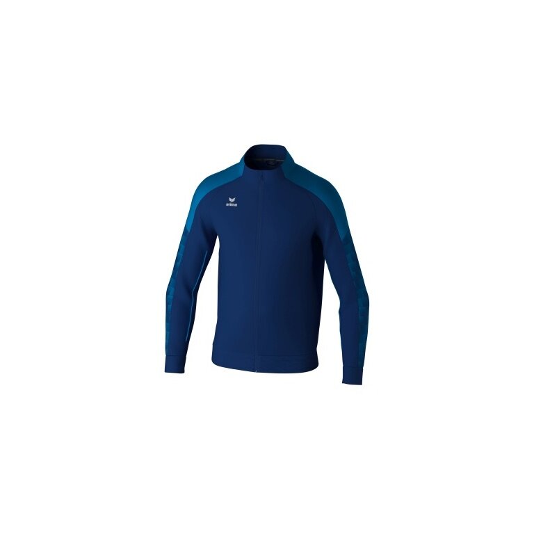 Erima Trainingsjacke Evo Star (Stehkragen, strapazierfähig) navyblau/blau Herren