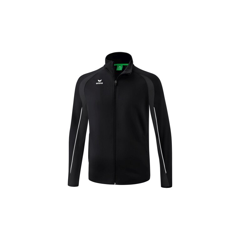 Erima Trainingsjacke Liga Star Polyester (Stehkragen, strapazierfähig) schwarz/weiss Herren
