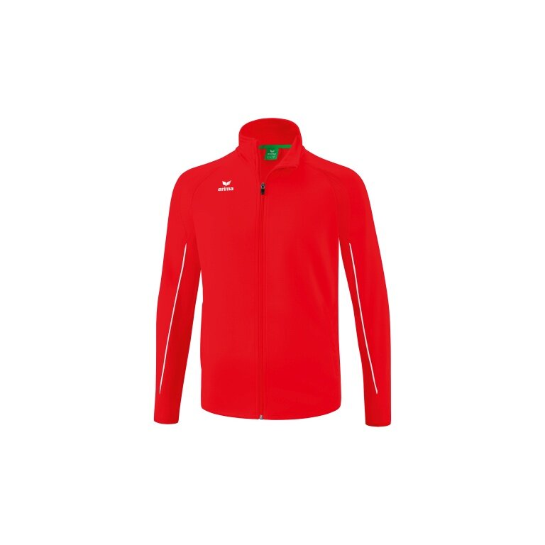 Erima Trainingsjacke Liga Star Polyester (Stehkragen, strapazierfähig) rot/weiss Herren