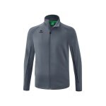 Erima Trainingsjacke Liga Star Polyester (Stehkragen, strapazierfähig) grau/schwarz Herren