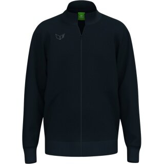 Erima Trainingsjacke Premia (Mischgewebe, angenehmes Tragegefühl) schwarz Herren
