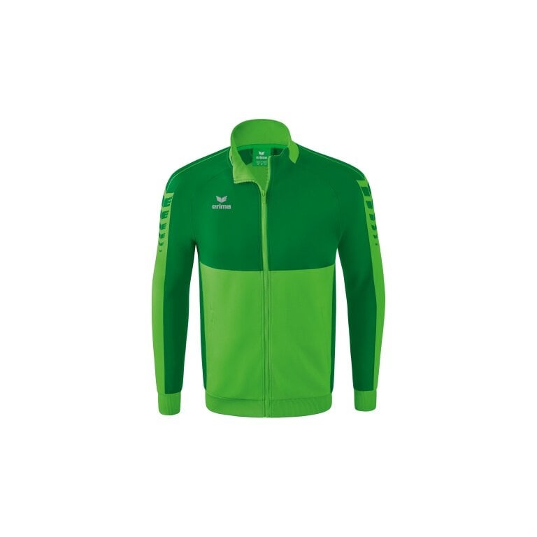 Erima Trainingsjacke Six Wings Worker (100% Polyester, Stehkragen, strapazierfähig) grün/smaragd Herren