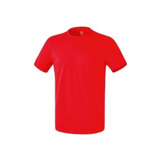 Erima Sport-Tshirt Basic Funktions Teamsport (100% Polyester) rot Herren