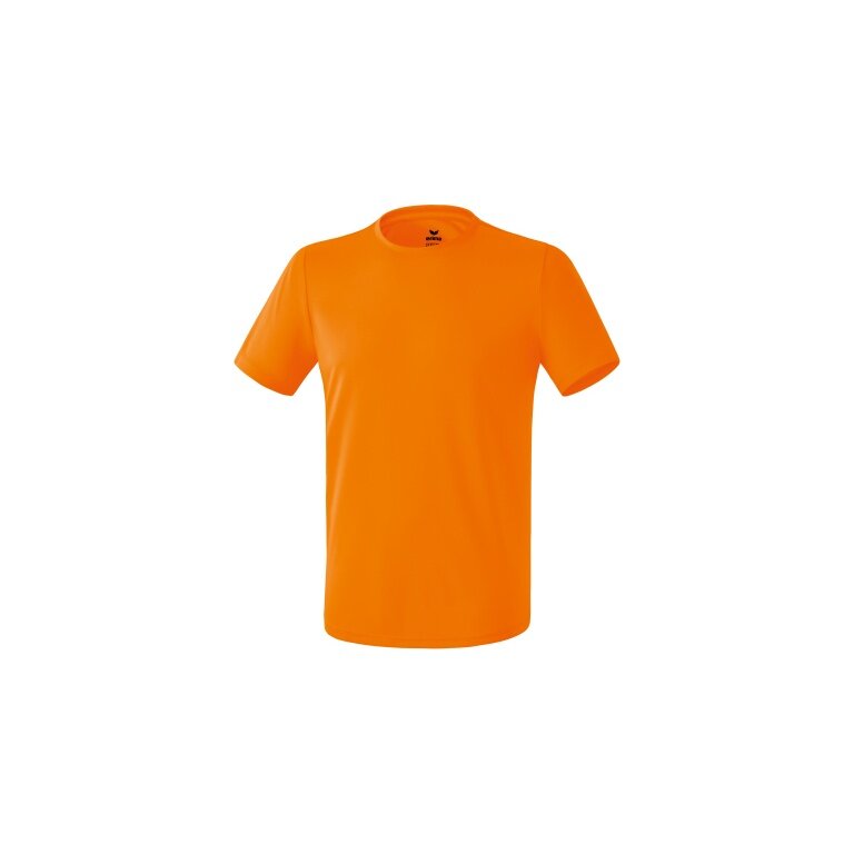 Erima Sport-Tshirt Basic Funktions Teamsport (100% Polyester) orange Herren