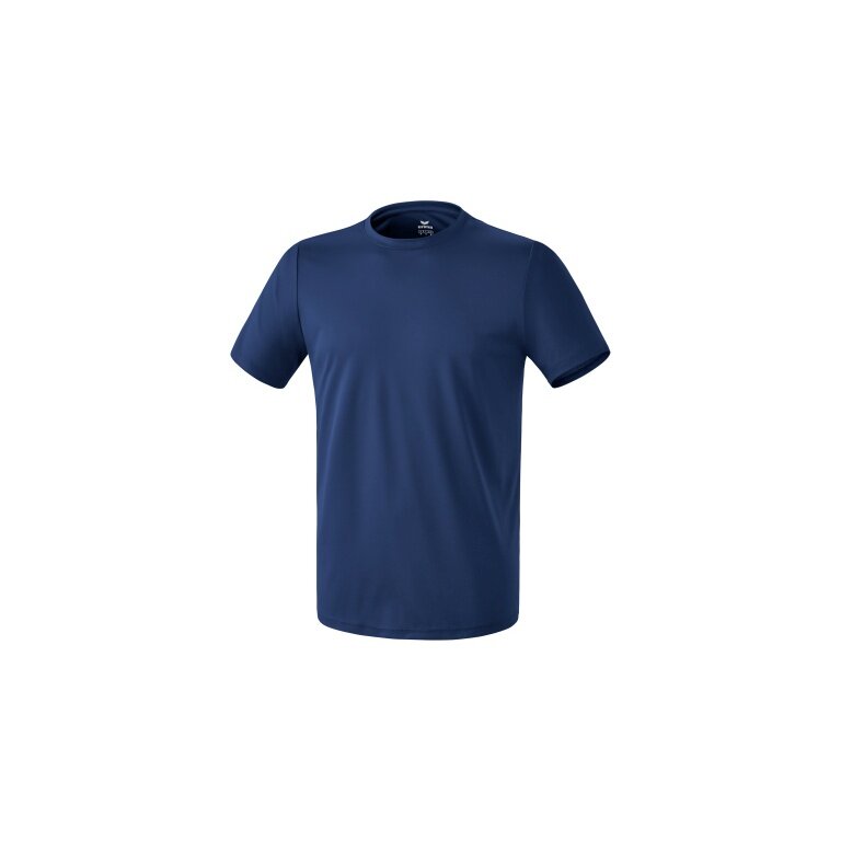 Erima Sport-Tshirt Basic Funktions Teamsport (100% Polyester) navyblau Herren