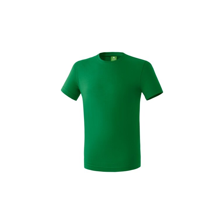 Erima Sport-Tshirt Basic Teamsport (100% Baumwolle) smaragd/grün Jungen