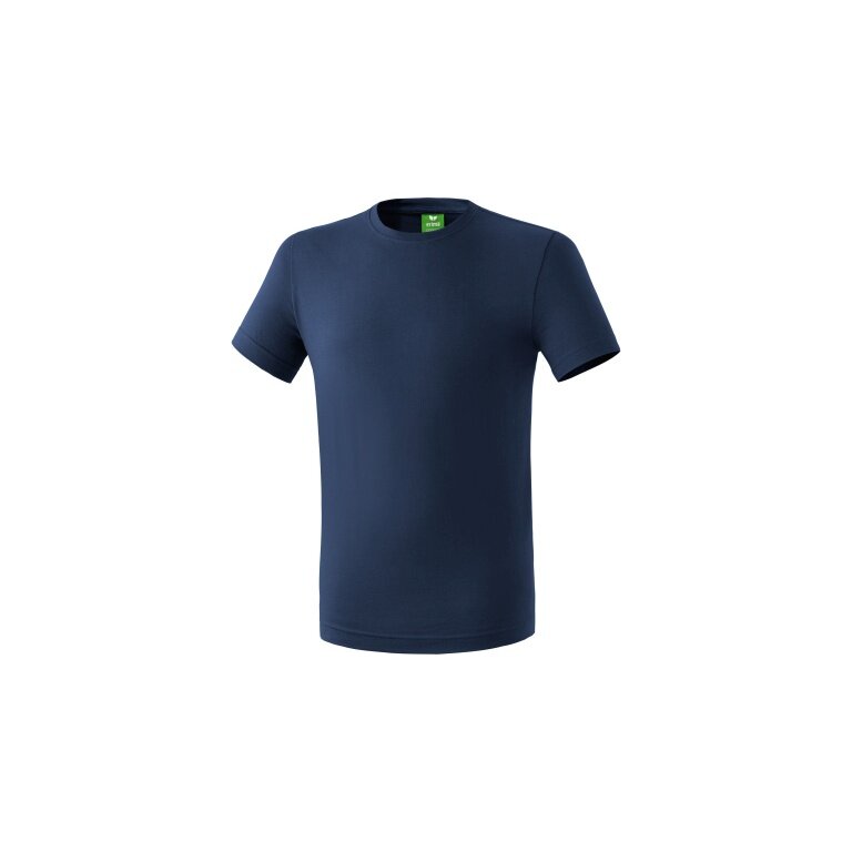 Erima Sport-Tshirt Basic Teamsport (100% Baumwolle) navyblau Herren