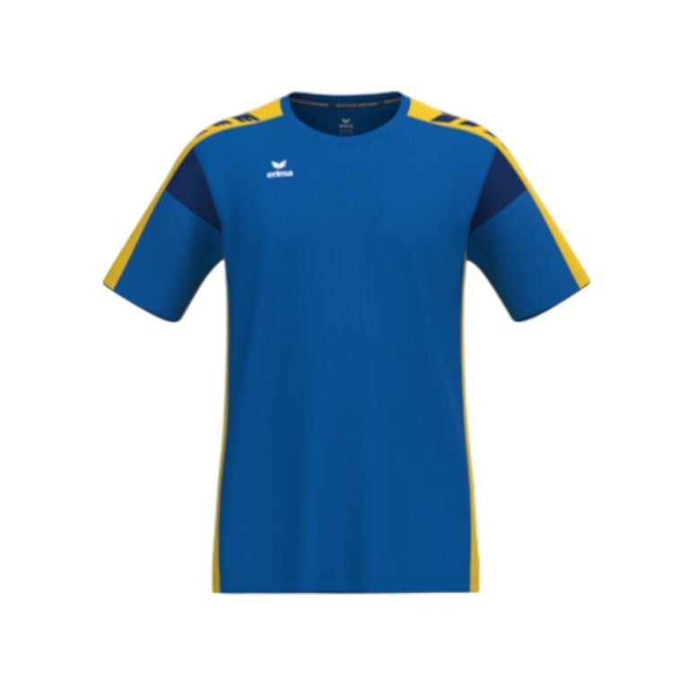 Erima Sport-Tshirt Function Celebrate 125 (leicht, schnelltrocknend) royalblau/gelb Herren