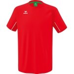 Erima Sport-Tshirt Liga Star (robust, elastisch, feuchtigkeitsableitend) rot/weiss Herren