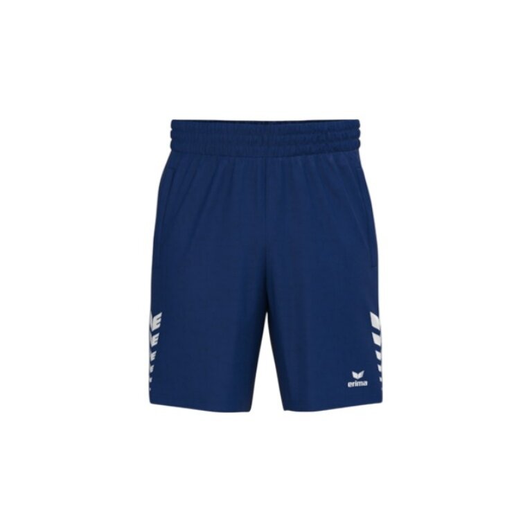 Erima Sporthose Celebrate 125 Short (100% Polyester, elastischer Bund mit Kordelzug) kurz navyblau Herren