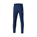 Erima Trainingshose Pant Stripe 2.0 (mit Wadeneinsatz & Piping) lang navyblau Herren
