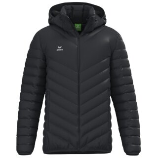 Erima Steppjacke CMPT Puffer mit Kapuze (100% Polyester) schwarz Herren