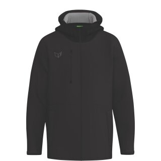 Erima Funktionsjacke Premia Hydro mit Kapuze (2.5 Lagen, wasserdicht) schwarz Herren